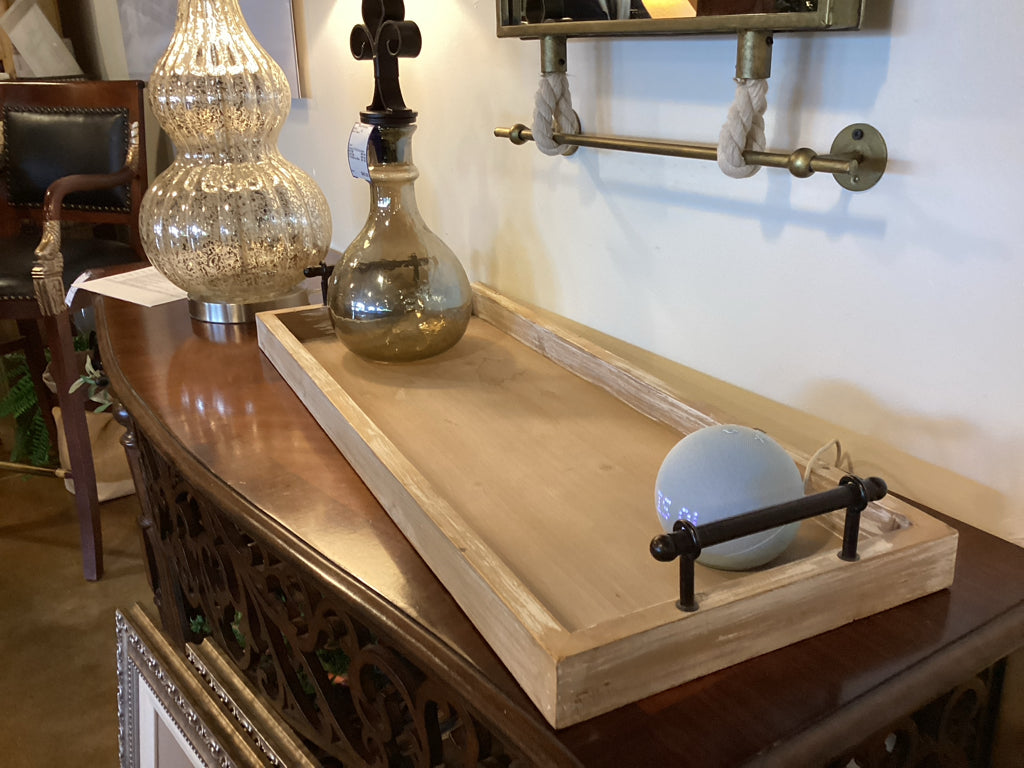 Tray|30x11.5x1.5|Distressed Wood Decorative/Serving Tray