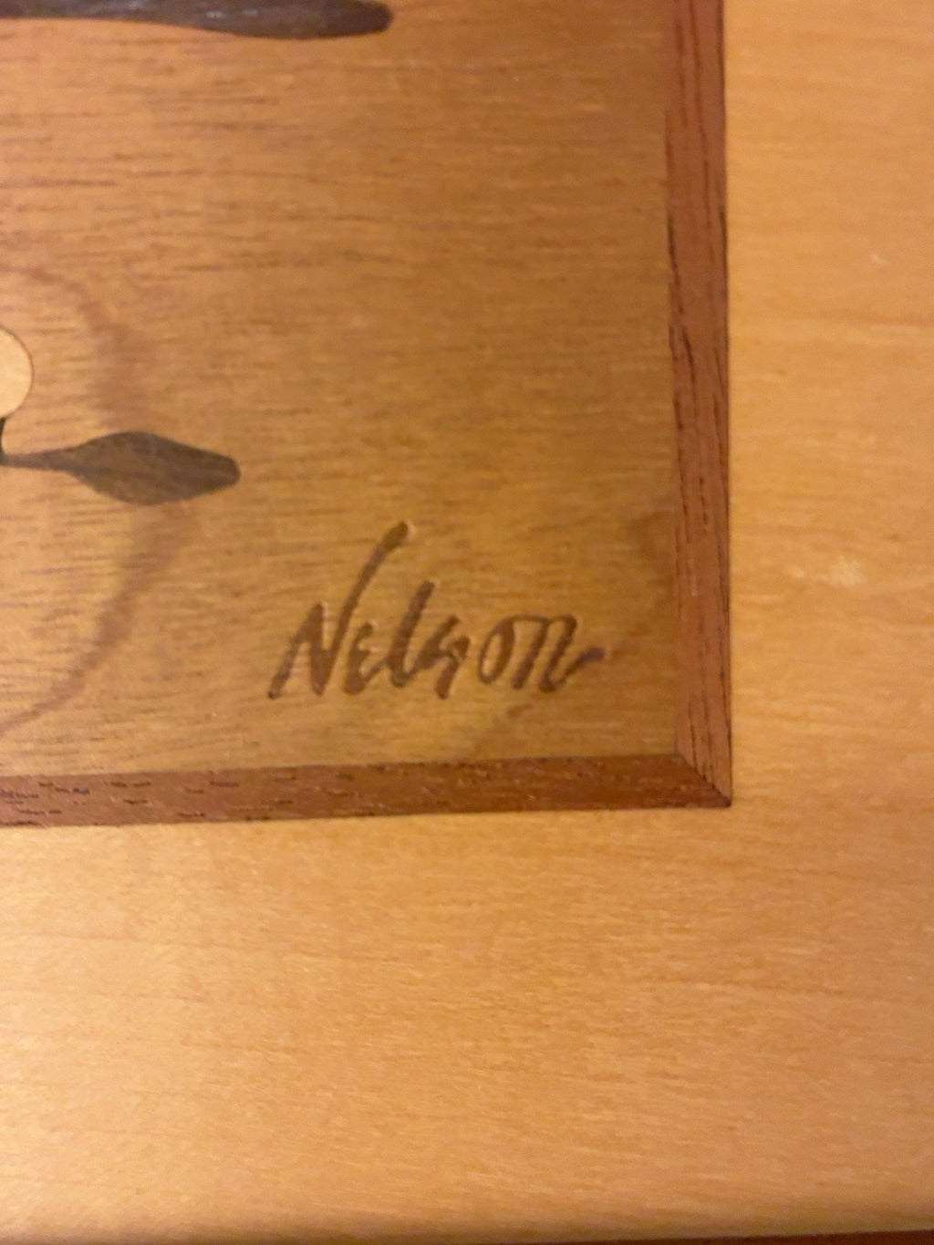 Hudson River Inlay signed Golf Marquety — PAIR