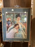 Mary Cassatt "Young Mother Sewing" Framed Print