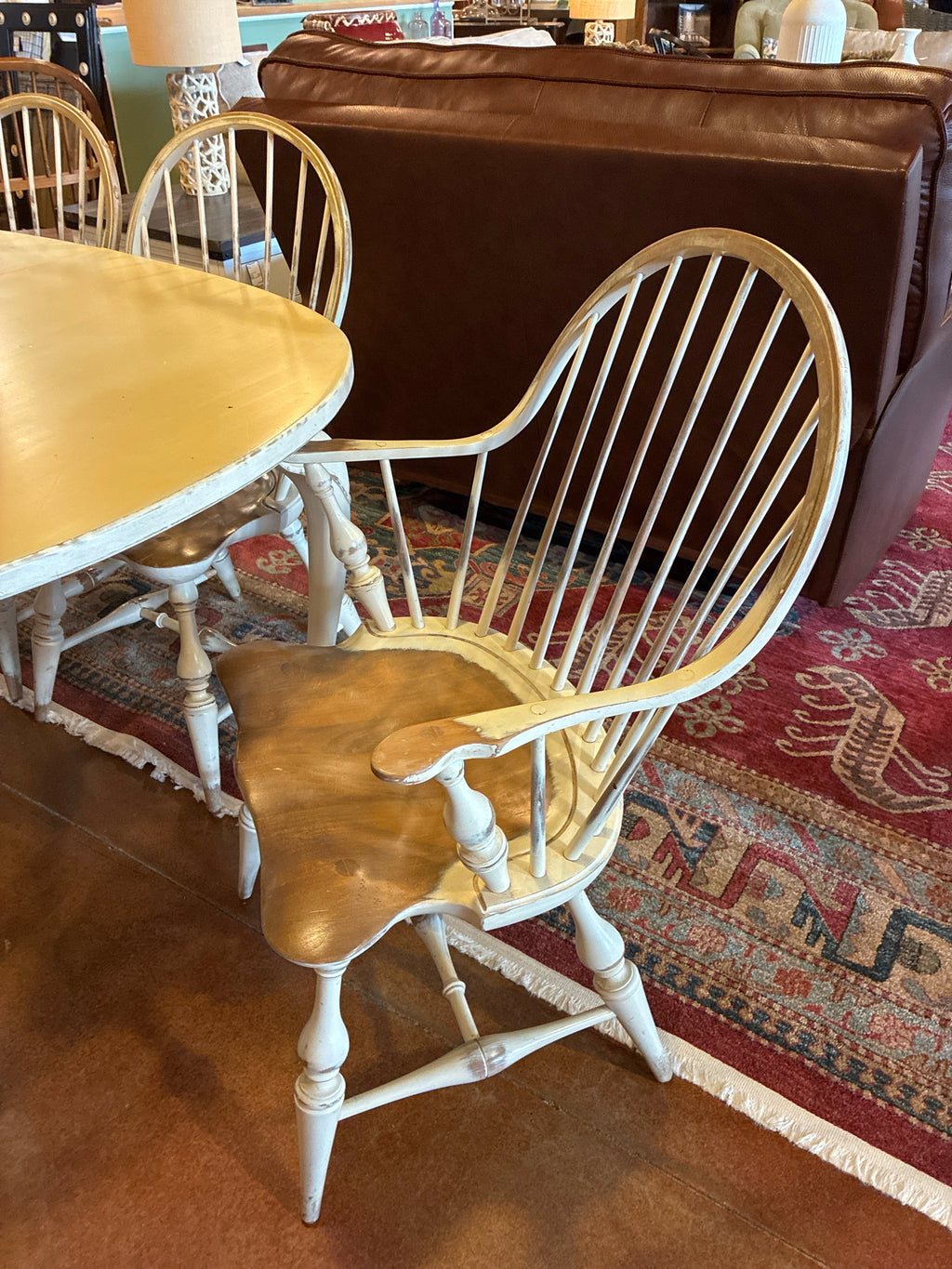 LEXINGTON Dining Table& 6 Chairs/2 Leaves/Cover