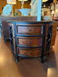 Demilune 3-drawer Accent Chest