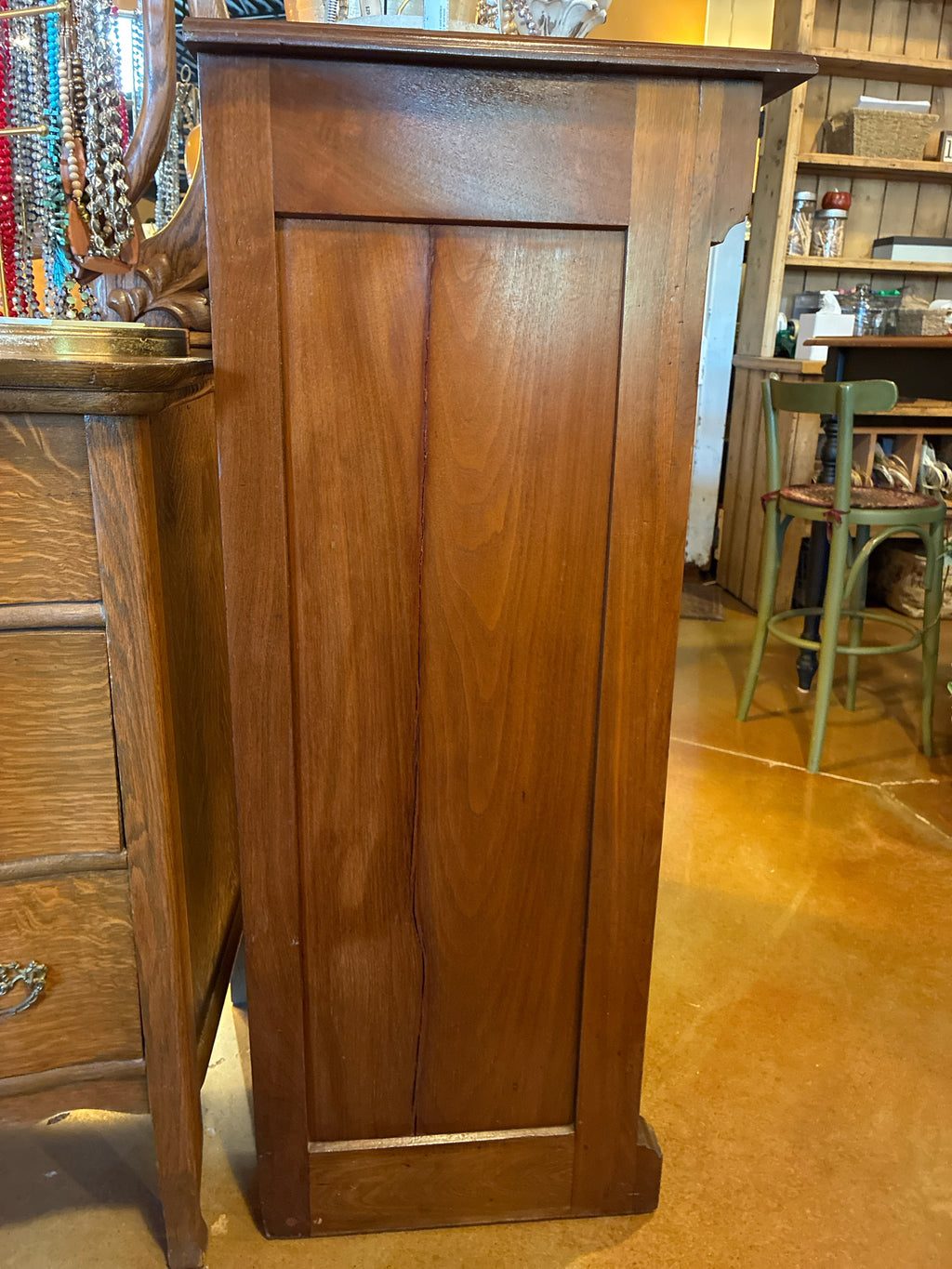 Antique Eastlake Burl Walnut Chest