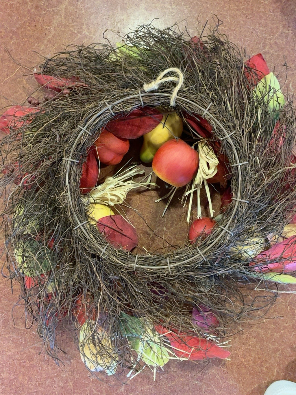 Valery Madelyn Fall Harvest Fruit Wreath