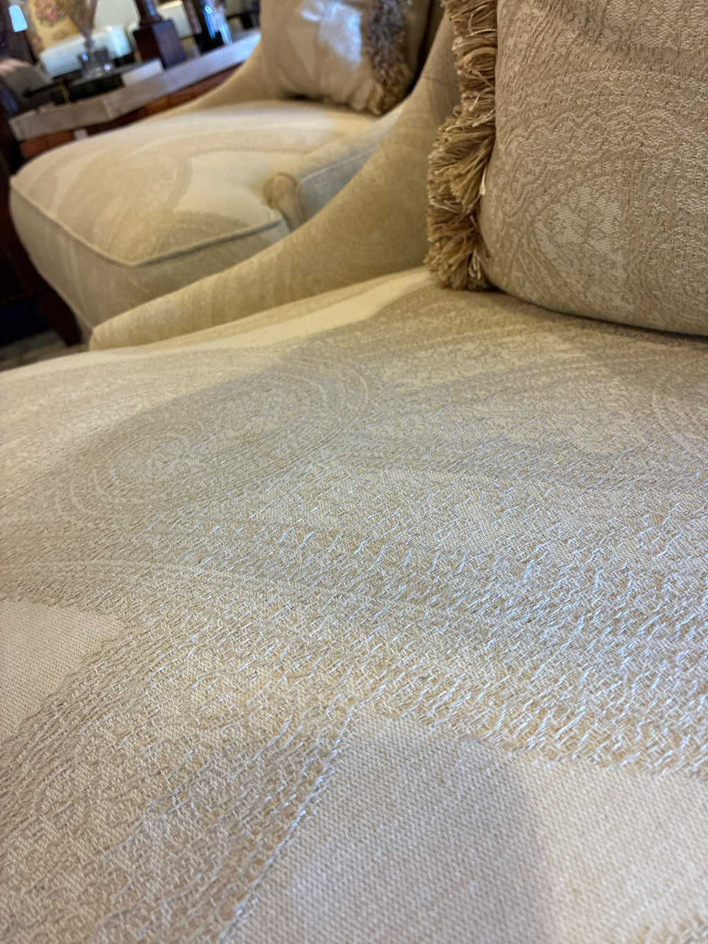 Hickory White Luxury Upholstered Swivel Chairs - PAIR