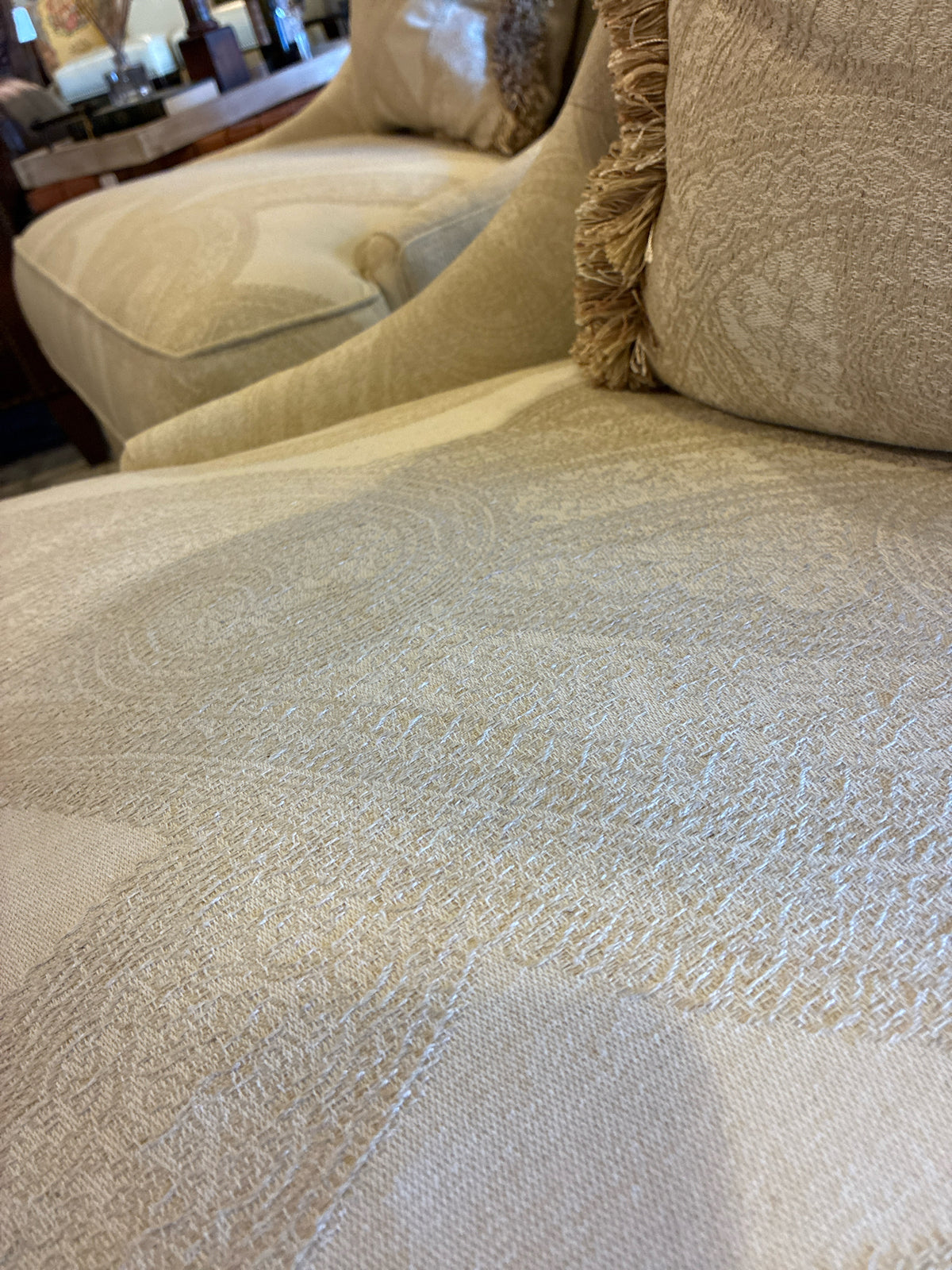Hickory White Luxury Upholstered Swivel Chairs - PAIR