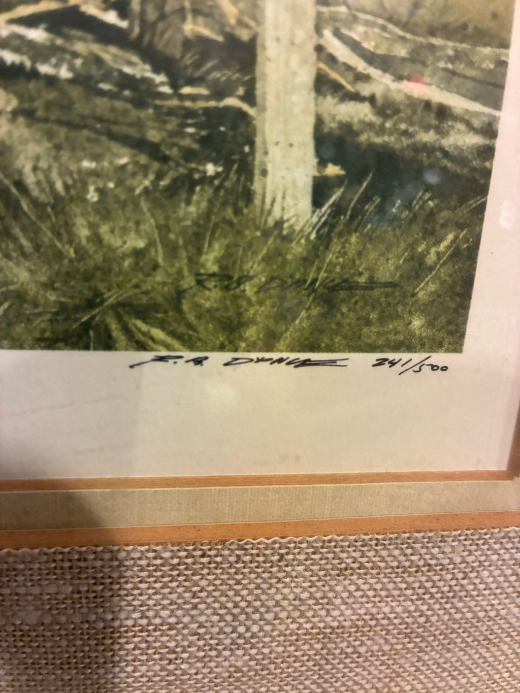 Robert B. Dance "Handy's Wheel" Signed Limited Edition