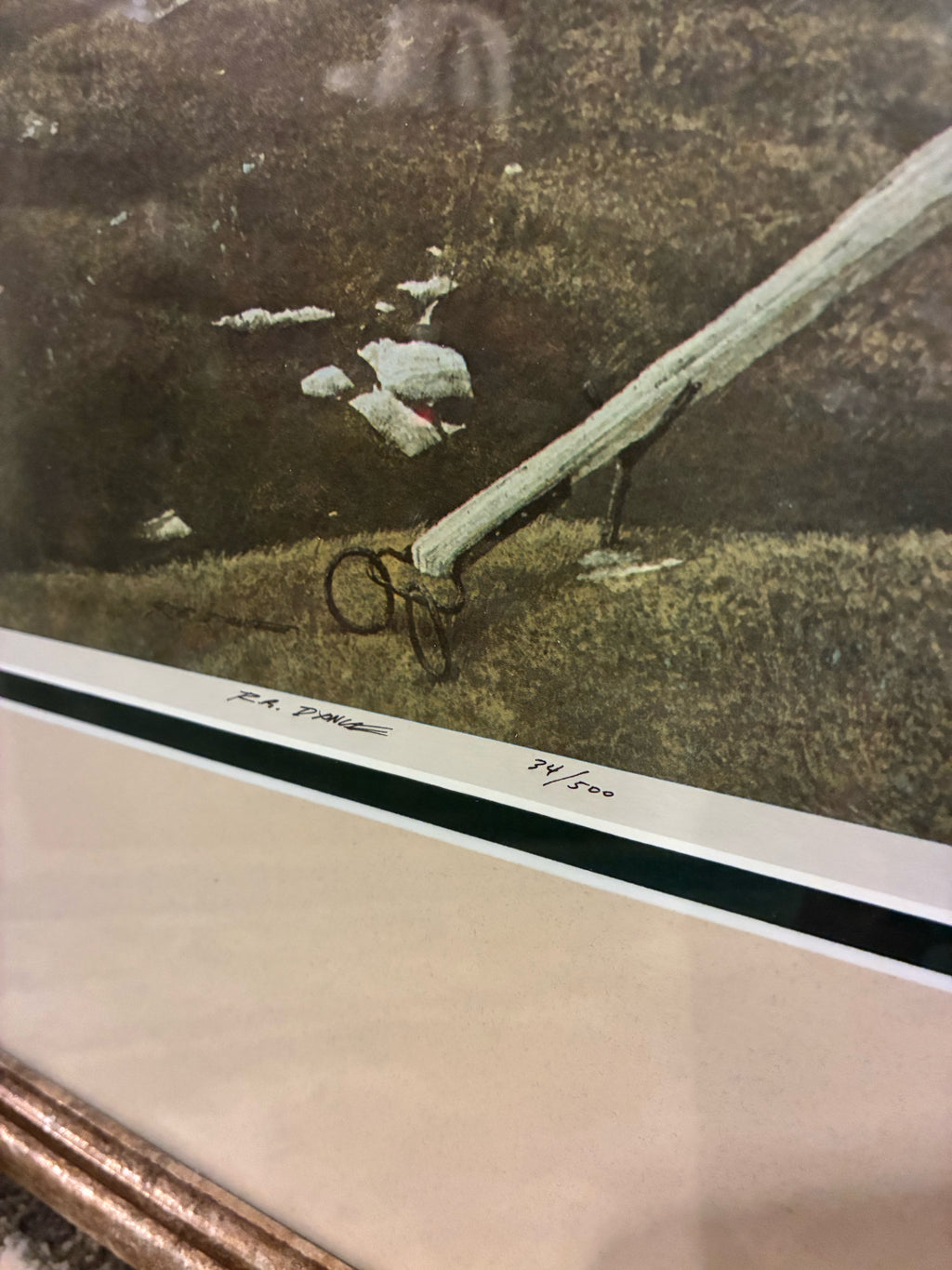 Robert B. Dance "Blue Ridge Breakdown" Signed Limited Edition