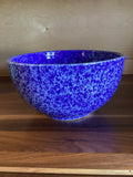 Bowl|EuroCeramica Blue Spongeware Serving