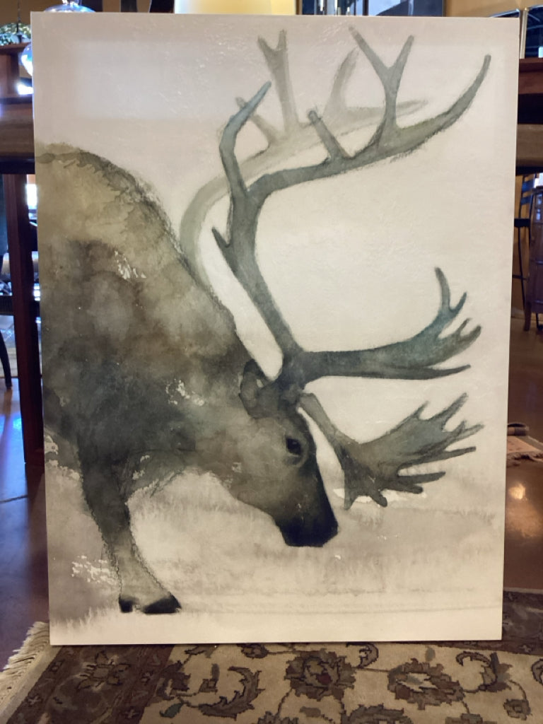 Woodland Friends II Deer Canvas