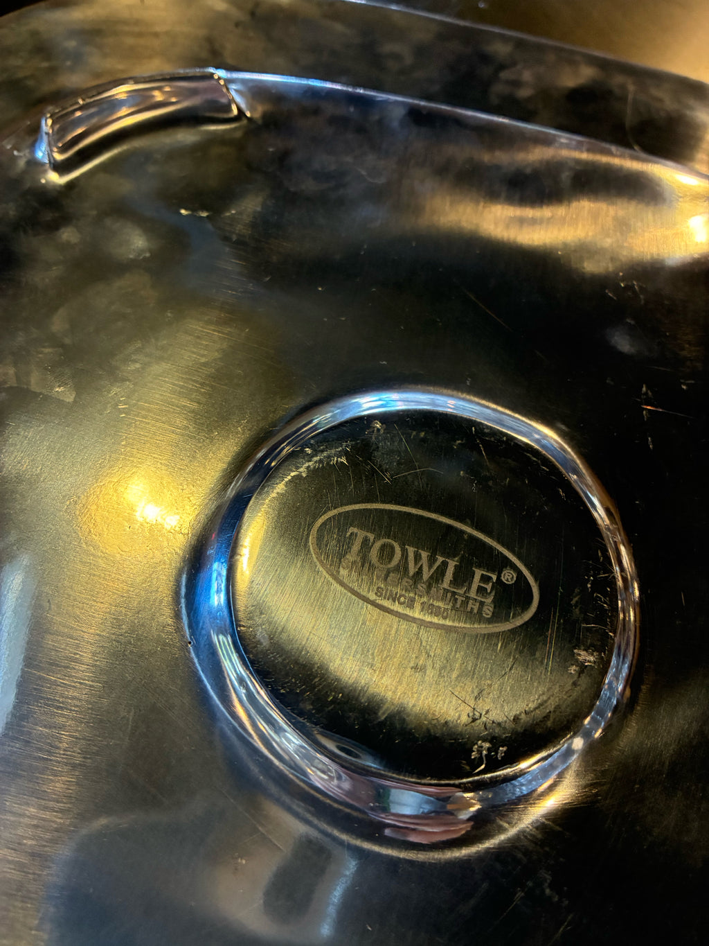 Towle Silversmiths Chip/Veggie Dip Set