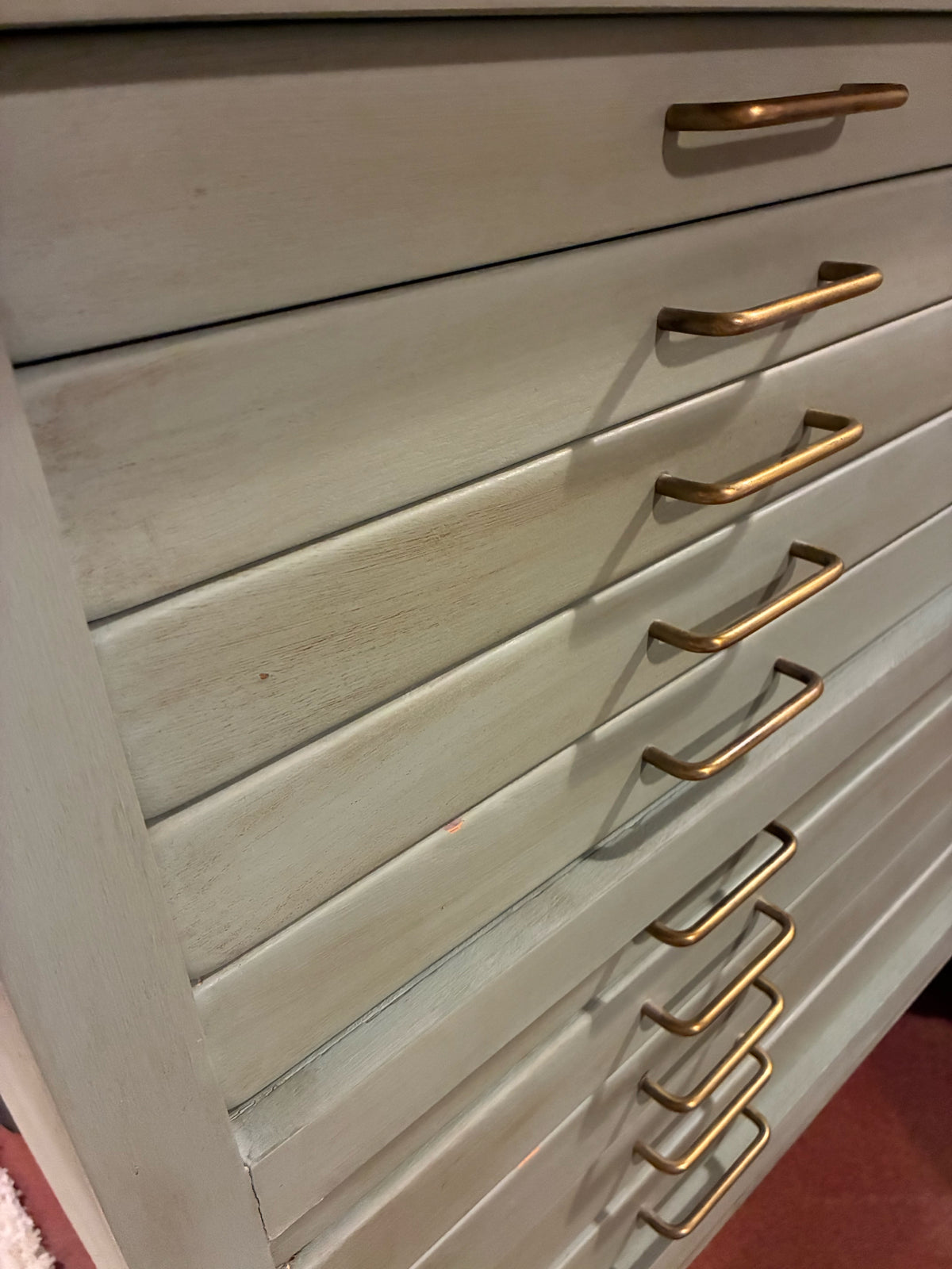 Vintage Architectural Flat-File Cabinet