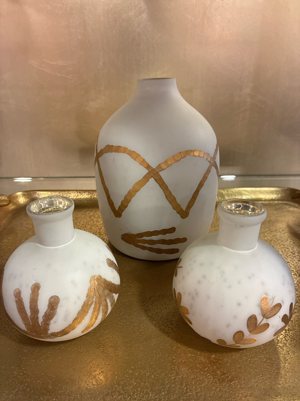 Decorative Bottle 3 Vases