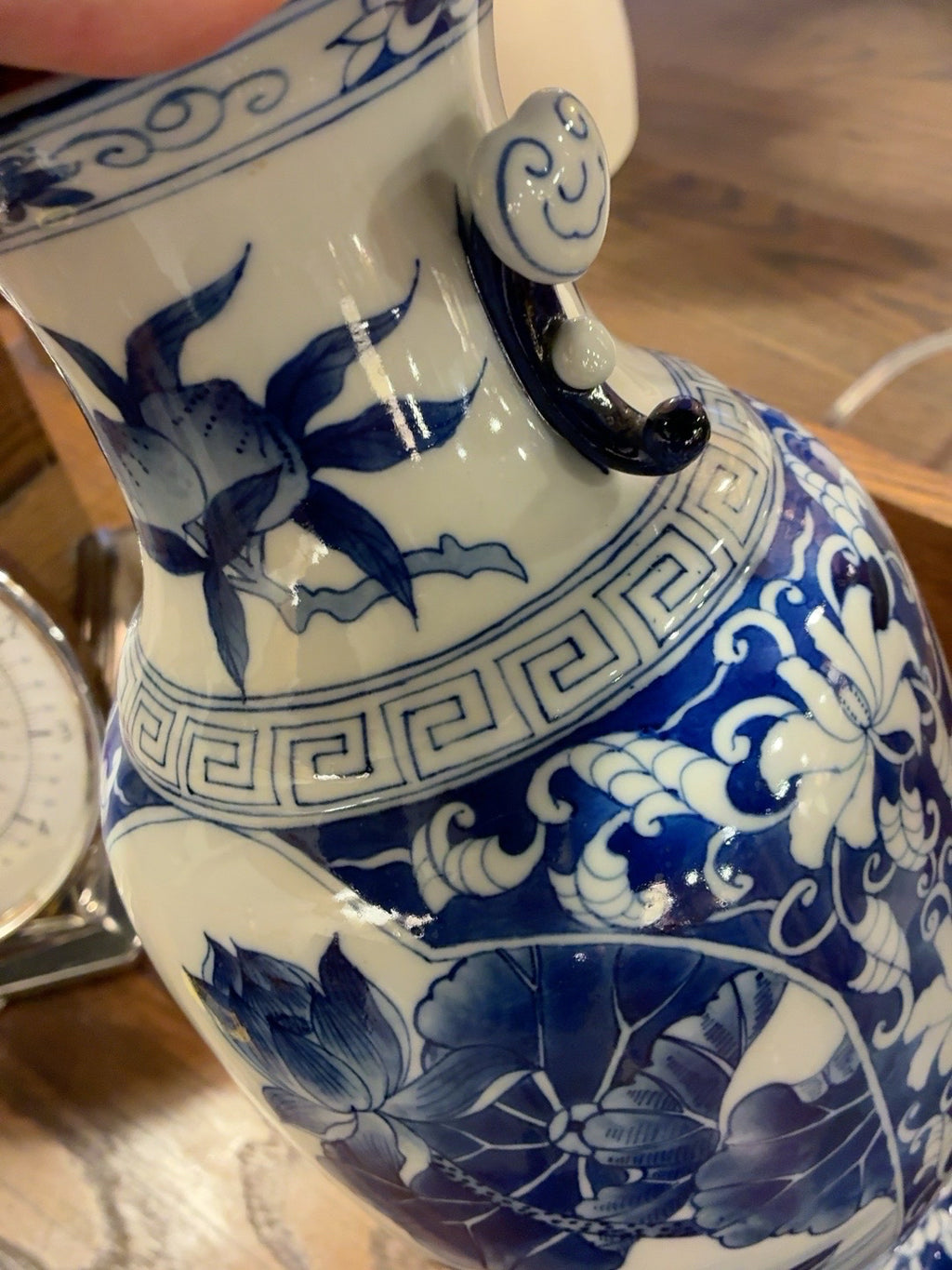 Chinese Blue & White  Porcelain Vase
