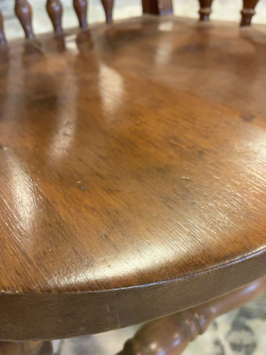 Antique Child's Spindle-Back Rocking Chair