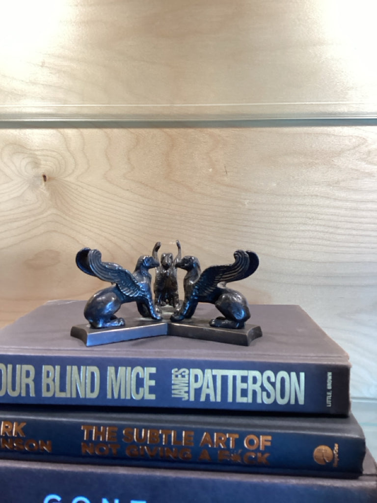 Ornament|Vintage Metal Mythological Animal Figure