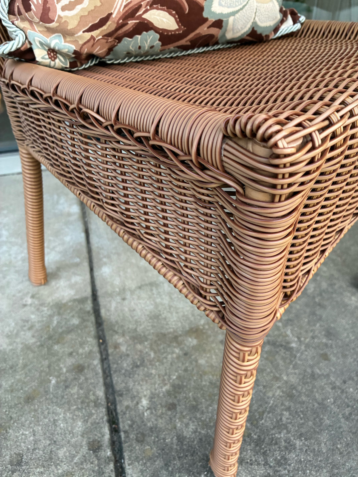 Three-Piece Wicker Bistro Set
