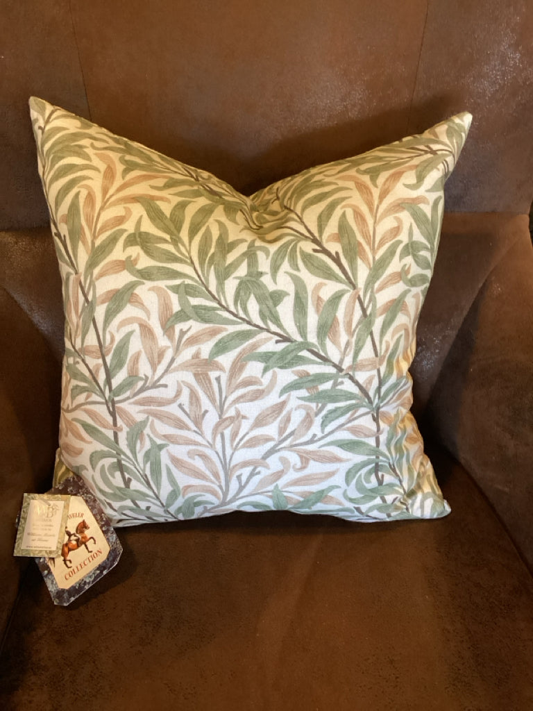 William Morris Botanical Feather Pillow - Sweden