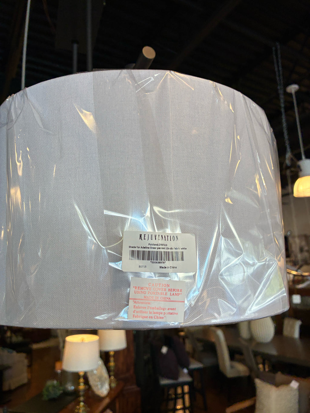 Rejuvenation Adeline Double Linear Pendant
