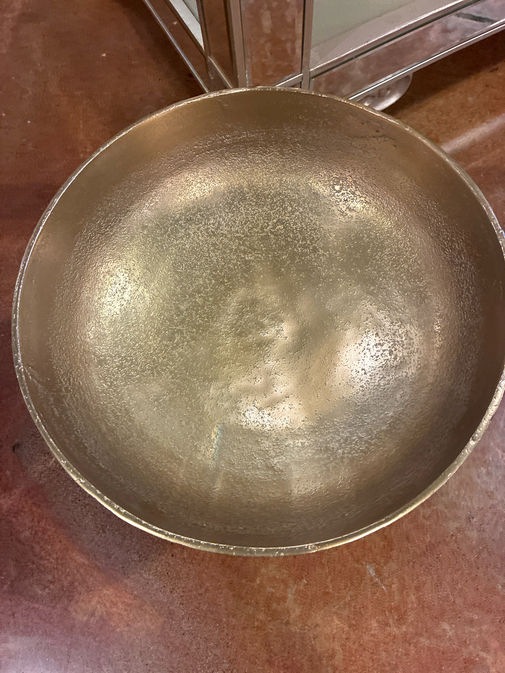 Gold Pedestal Bowl