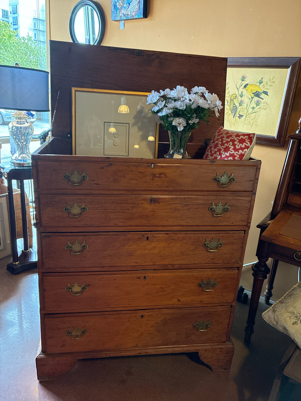 Antique Chest/ Five Drawer
