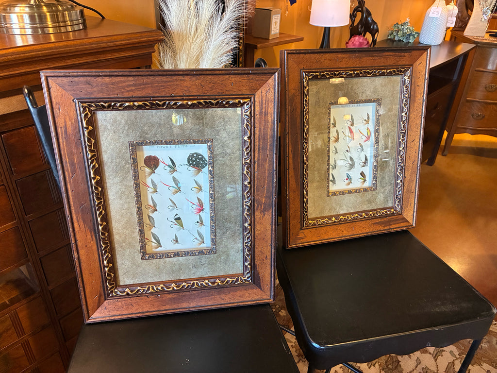 Set of 2 - Trout Fly Fishing Prints