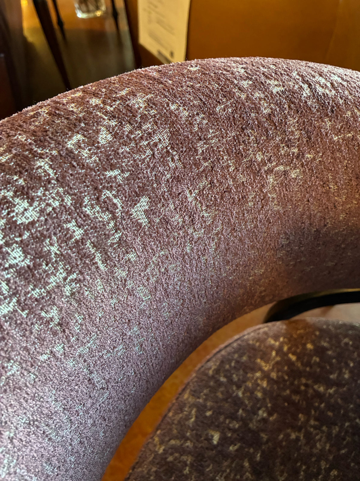 Bahati Chair in Plum