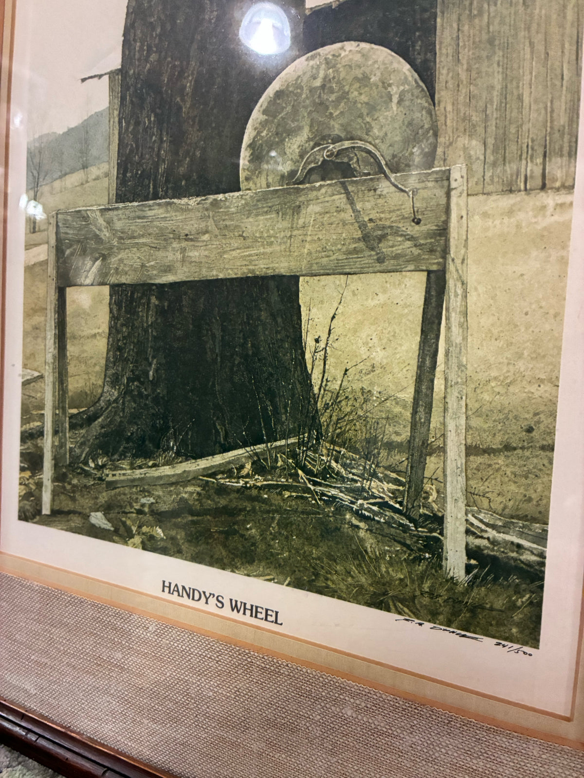 Robert B. Dance "Handy's Wheel" Signed Limited Edition