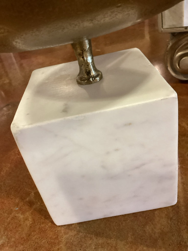 Gold Pedestal Bowl
