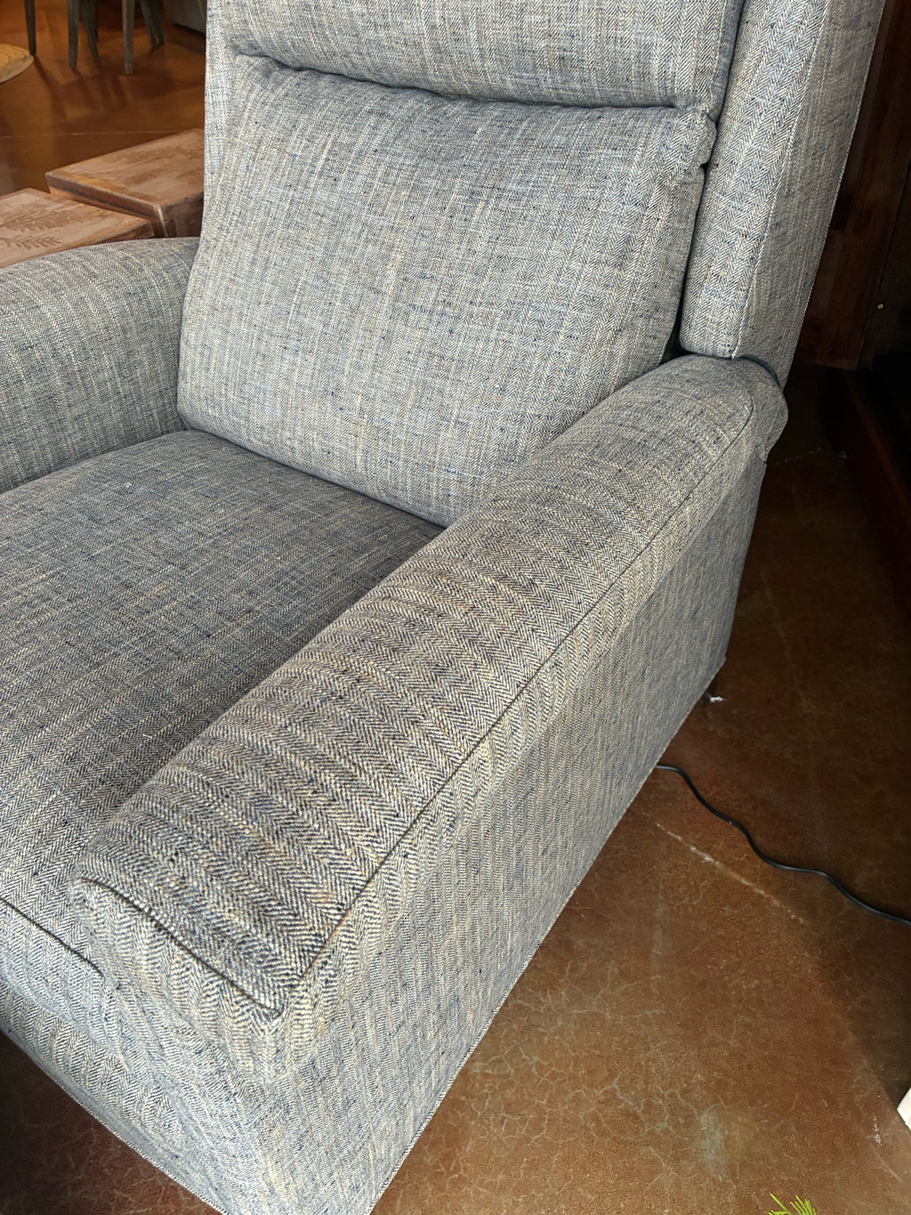 Westly Hall Chair & Ottoman