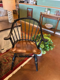 Chair|Ethan Allen|Windsor|Black