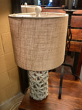 Pier 1 Coastal Organic Modern Openwork Table Lamp