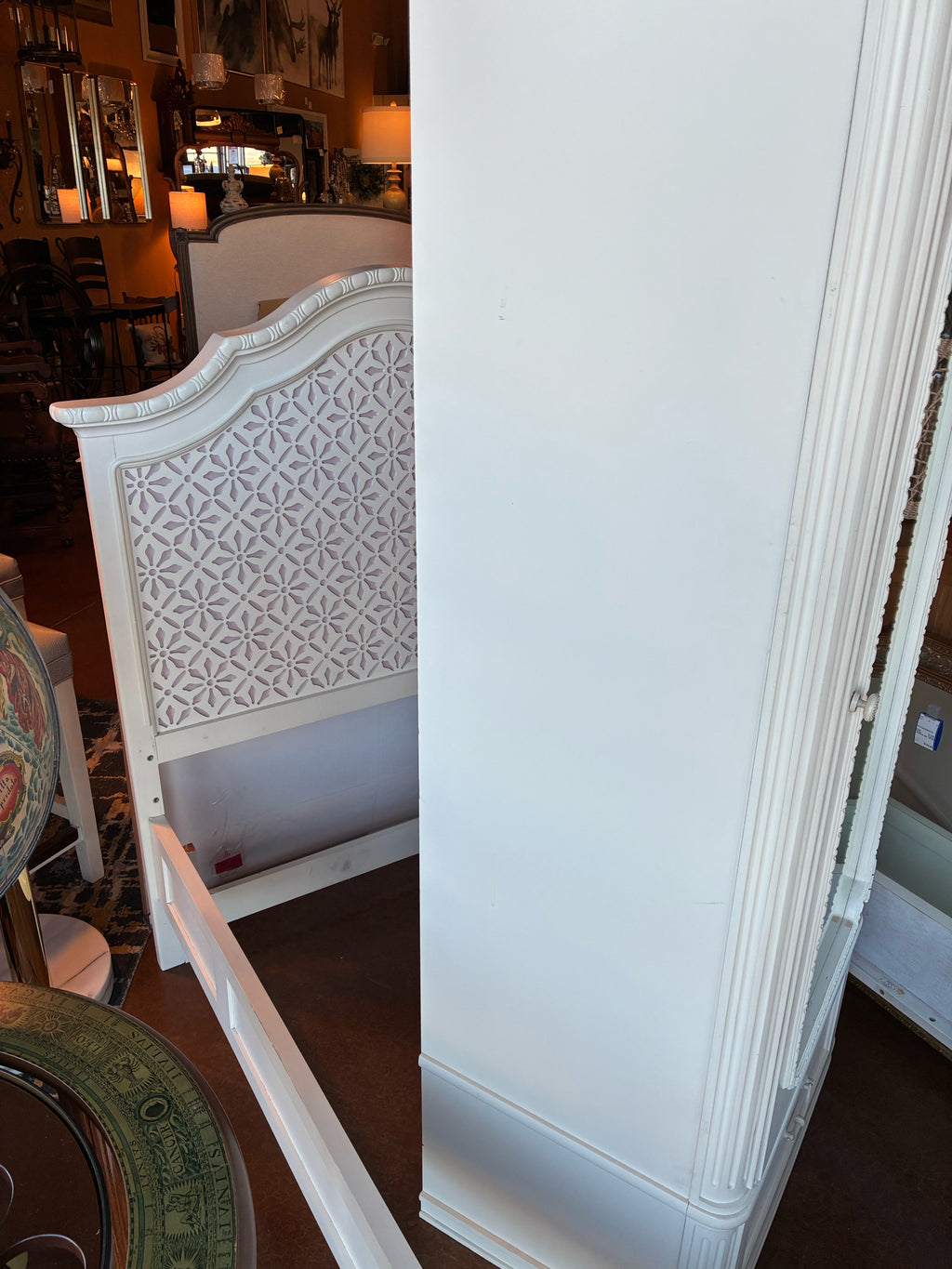 Smartstuff Gabriella French Provincial Mirrored Armoire