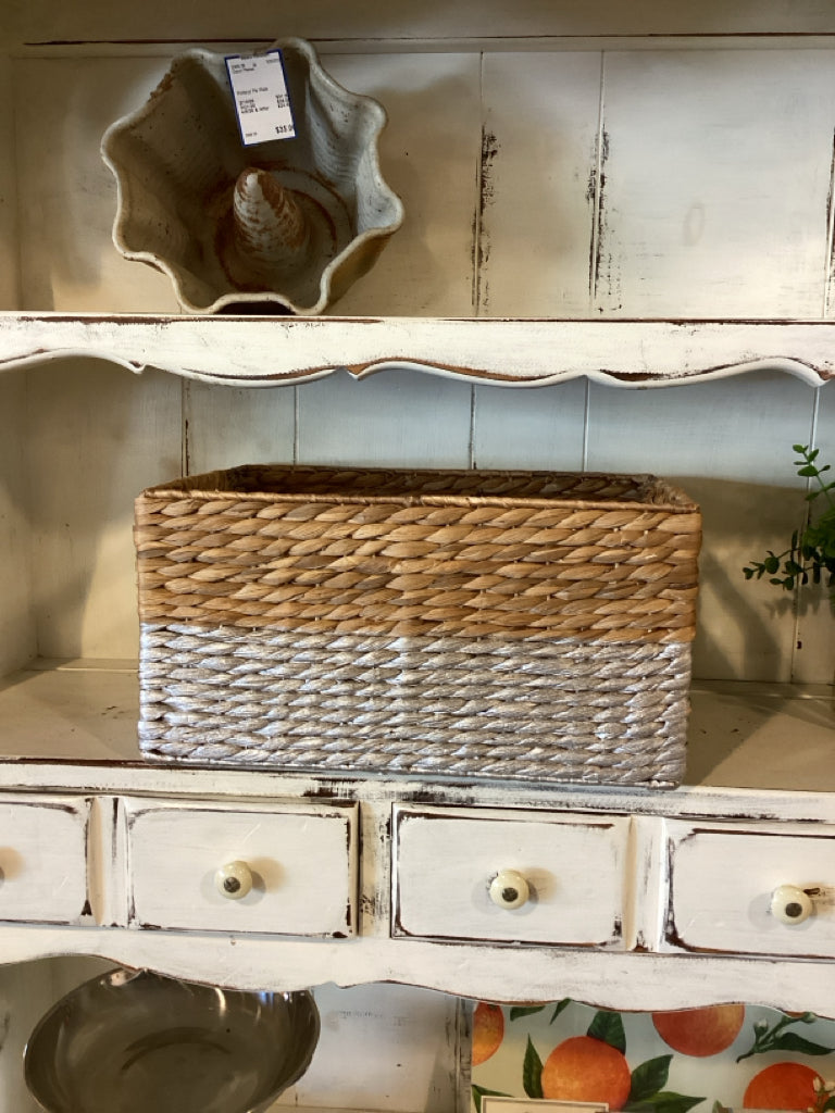 Basket|Large|Two Tone w/Handles