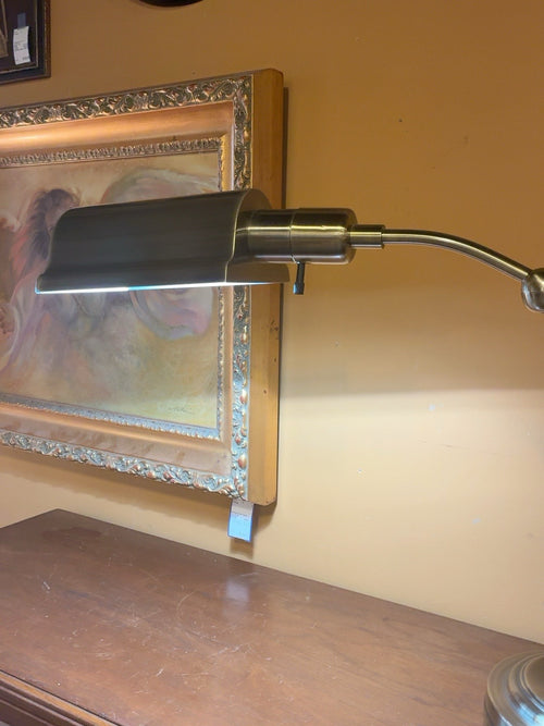 Adjustable Brass Pharmacy Desk Lamp