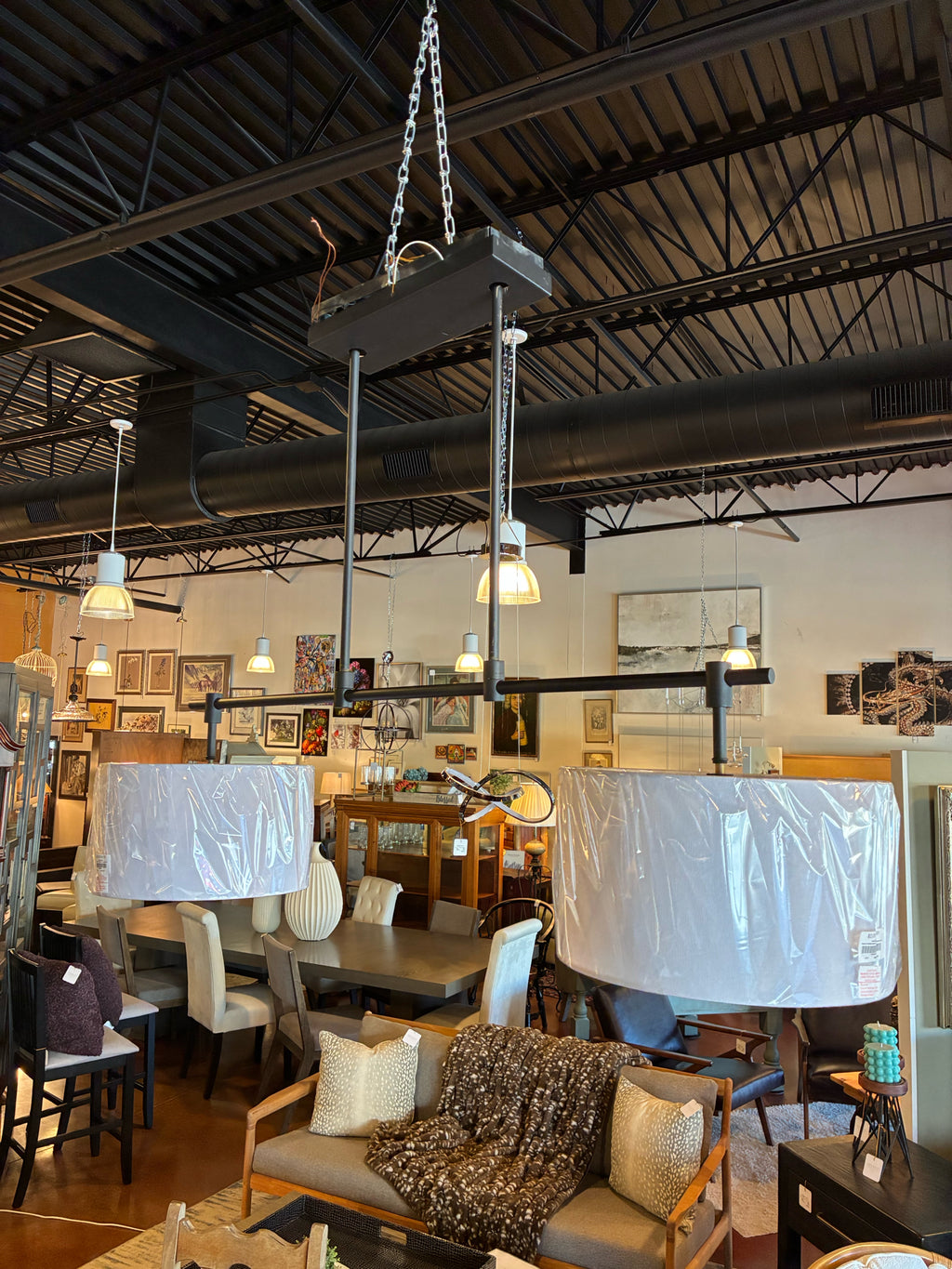 Rejuvenation Adeline Double Linear Pendant