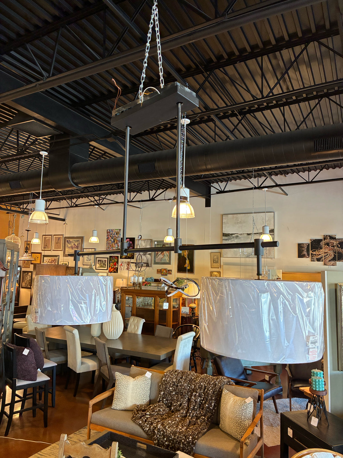 Rejuvenation Adeline Double Linear Pendant