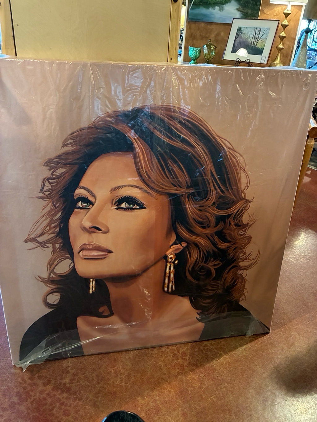 Fine art America "Sophia Loren" Portrait Canvas