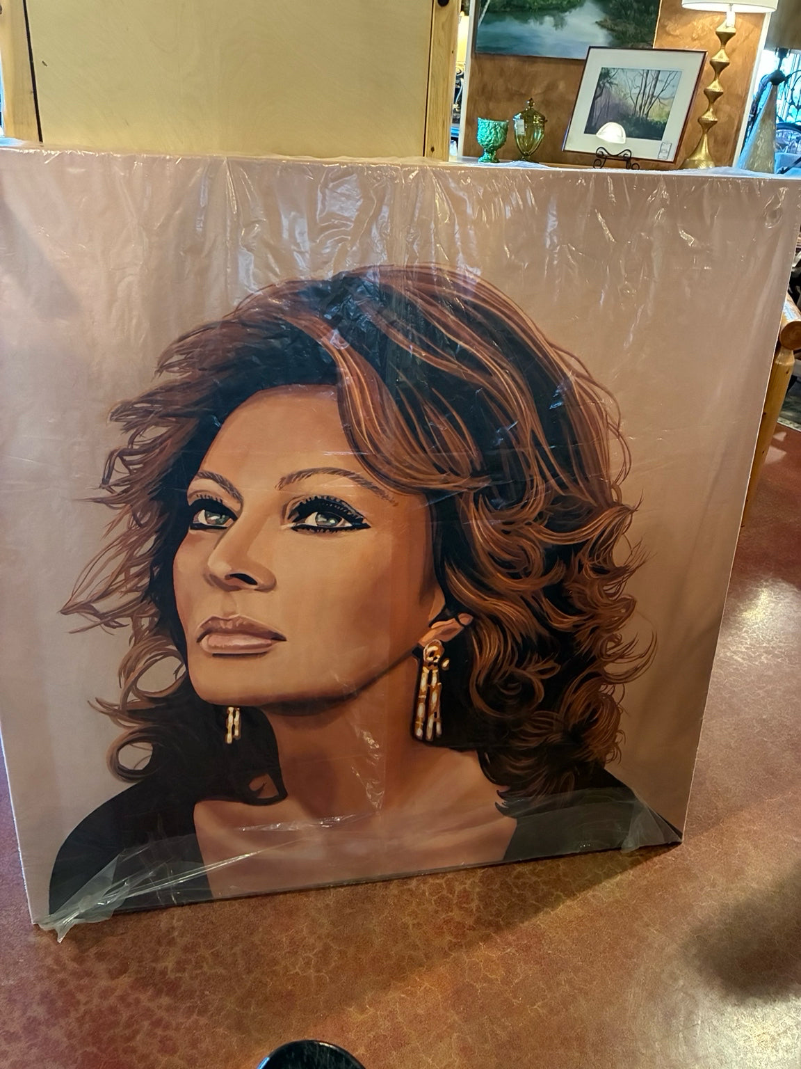 Fine art America "Sophia Loren" Portrait Canvas