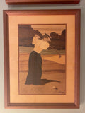 Hudson River Inlay signed Golf Marquety — PAIR