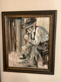 Artist-Signed Figurative Oil Painting - 2006