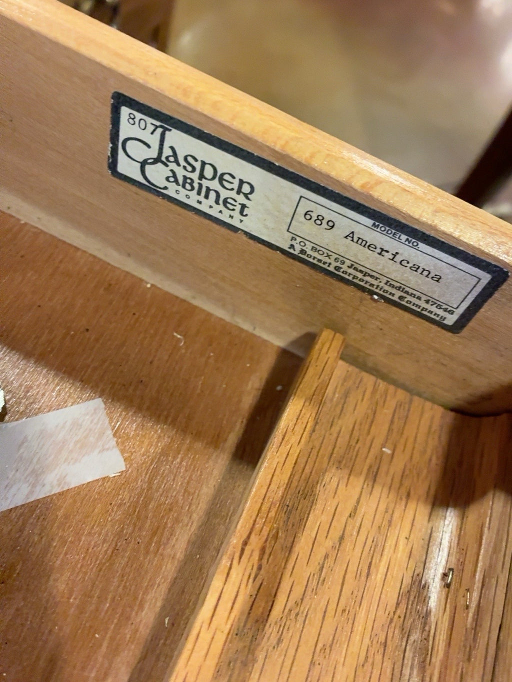 Jasper Cabinet Americana Oak Executive Desk