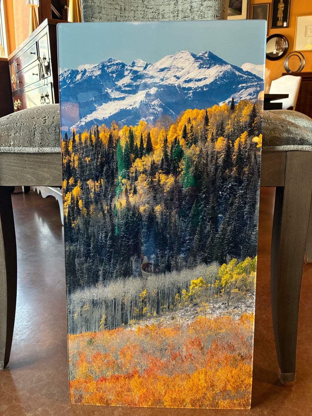 Bret Webster Signed Limited-Edition Alpine Landscape