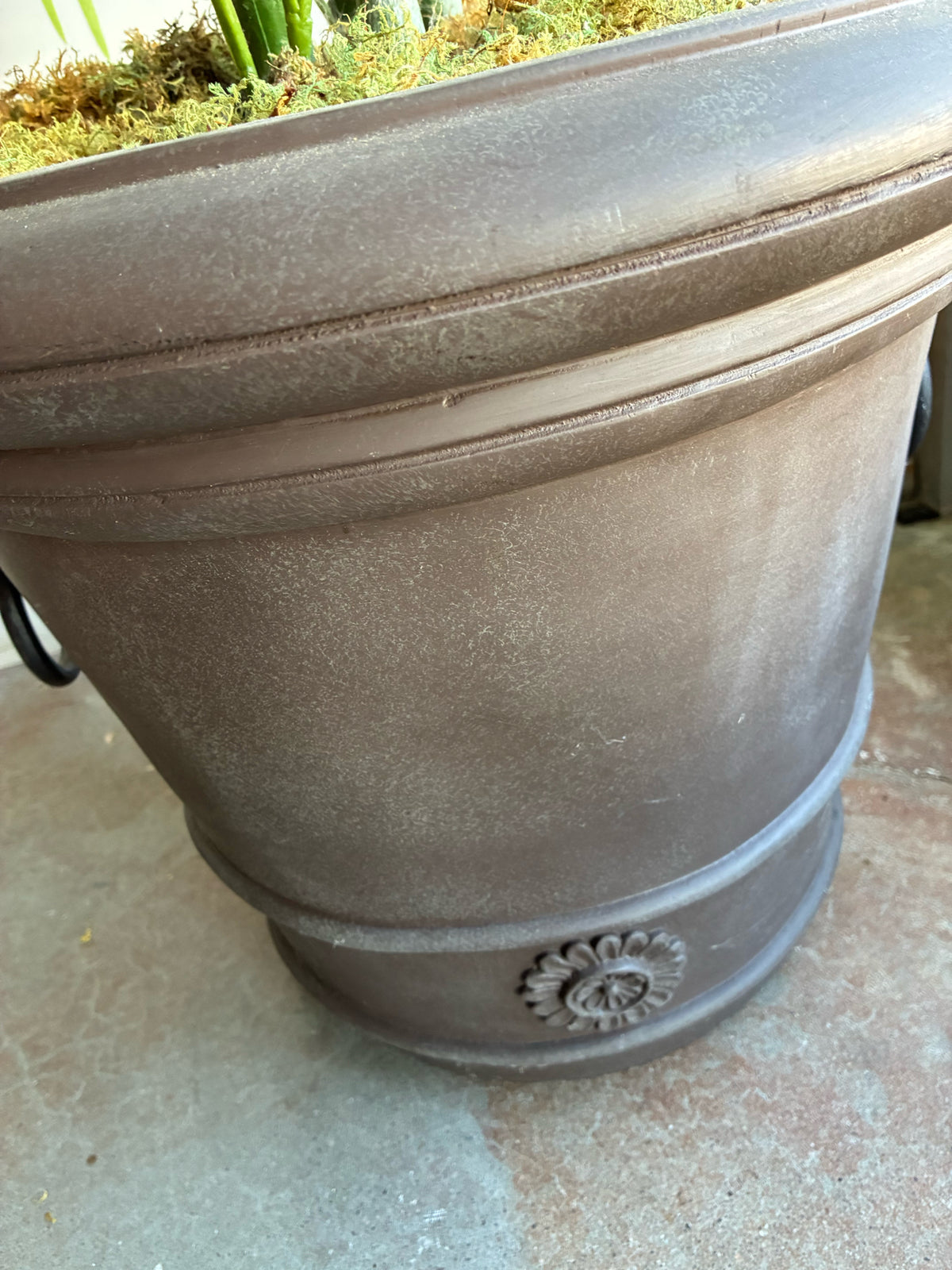 Large 6' Faux Palm in Decorative Planter