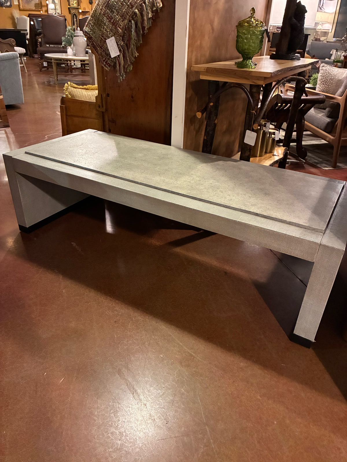 Hooker furniture Faux Shagreen Cocktail Table