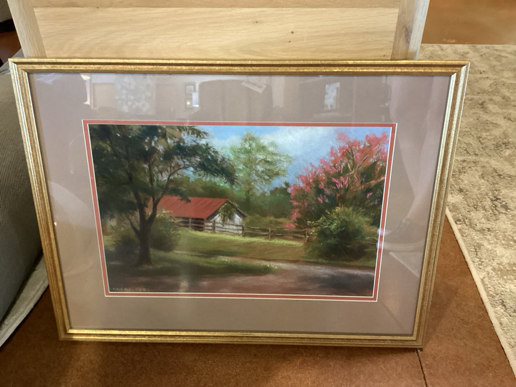Paintings Pastels Barbara Van Gelderen (1928-2026) from Easley SC 24.25”W x 18.2