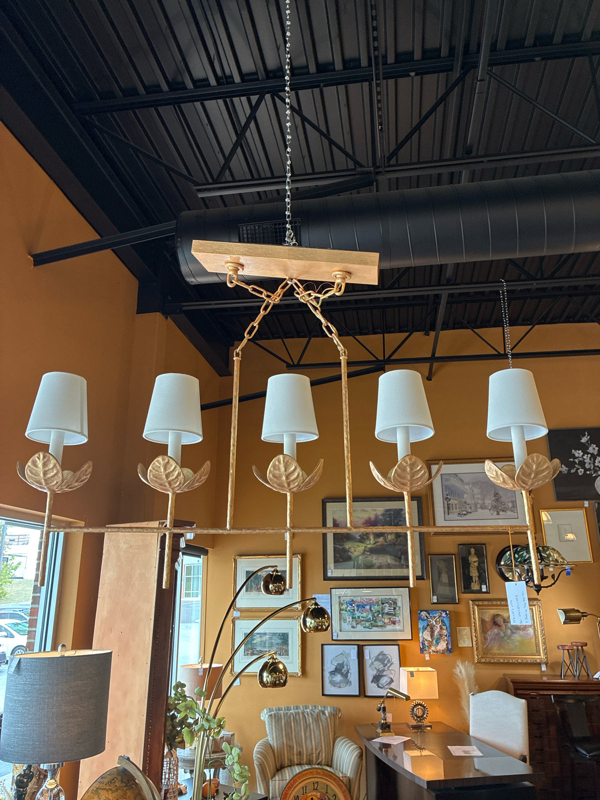 Visual Comfort Julie Neill Illana Linear Chandelier