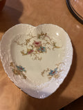Antique(1890-1920) ROYAL BONN Heart-Shaped Serving Dish|Made in Germany