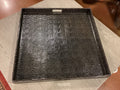 Williams & Sonoma Crocodile Leather Tray