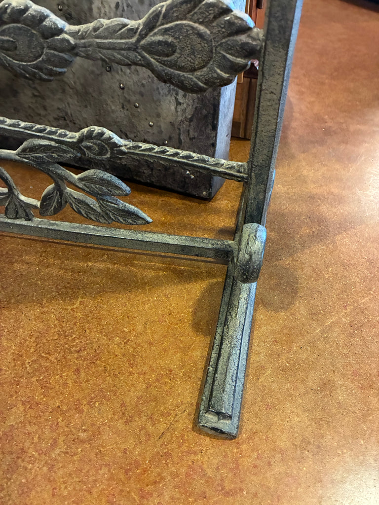 SPI Peacock Decorative Fireplace Screen