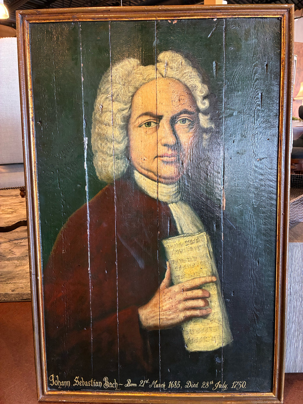 Wall Art|Bach Portrait